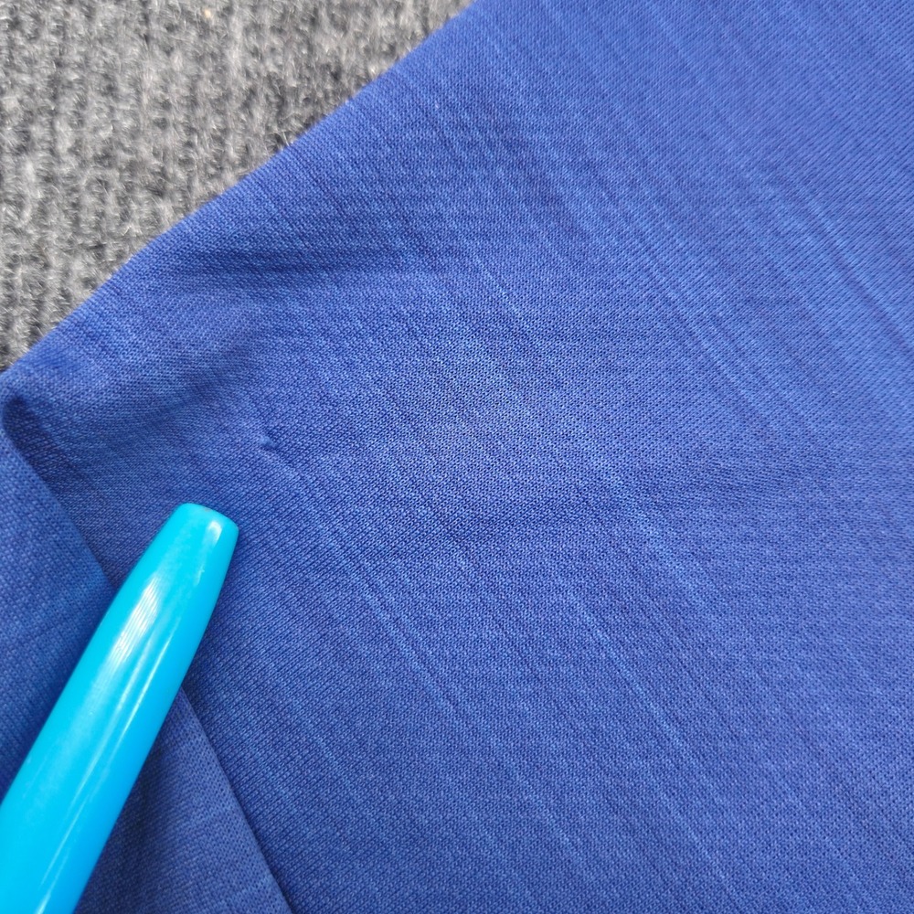 Nike Dri-FIT Quarter Zip Women Medium Blue Polyester Long Sleeve Athletic Top - Picture 5 of 10